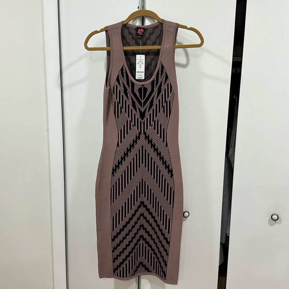 2B Bebe knit sweater dress